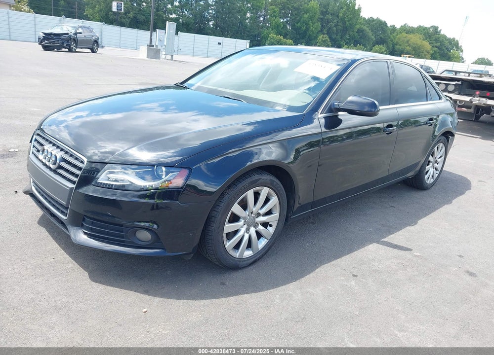 2012 AUDI A4 VIN: WAUBFAFL9CN020167
