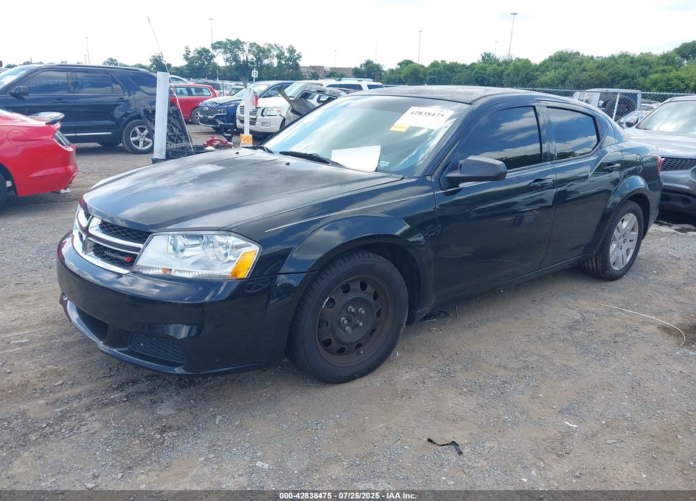 2014 DODGE AVENGER VIN: 1C3CDZAB8EN170028