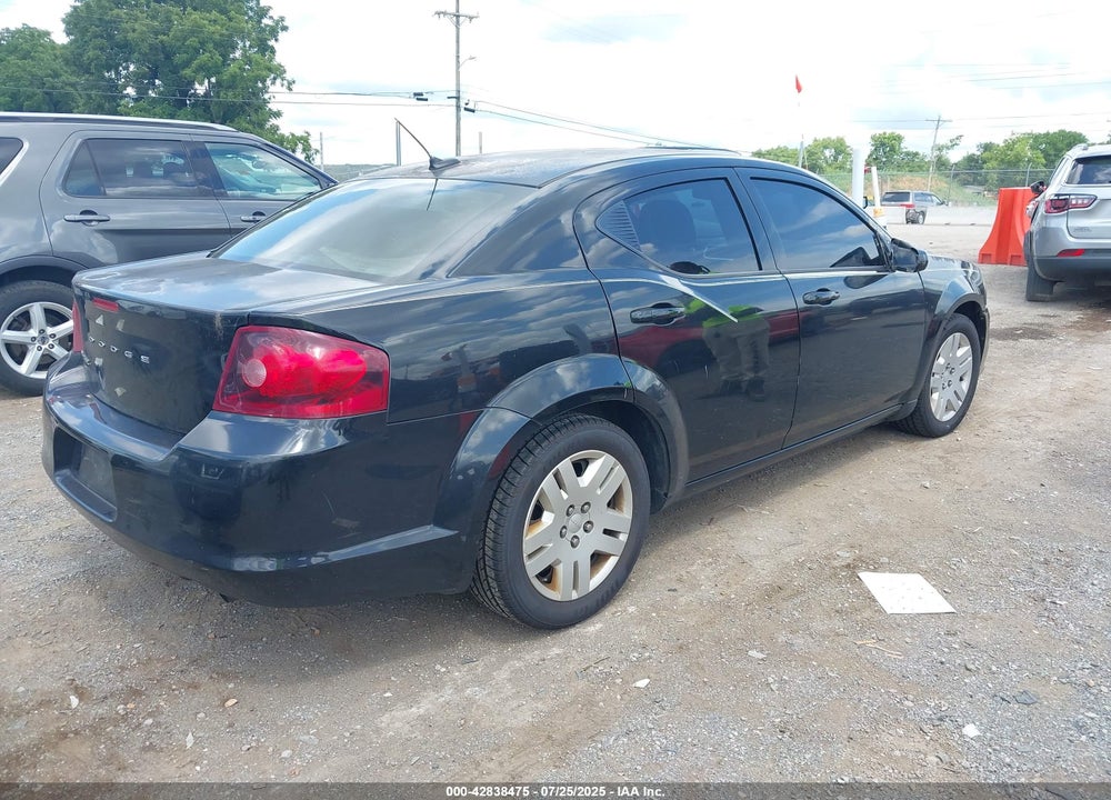 2014 DODGE AVENGER VIN: 1C3CDZAB8EN170028