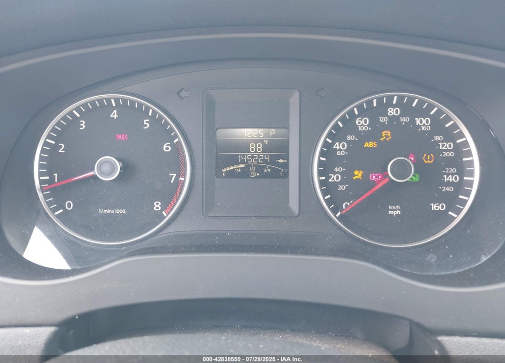 2012 VOLKSWAGEN JETTA VIN: 3VWDP7AJ6CM368338