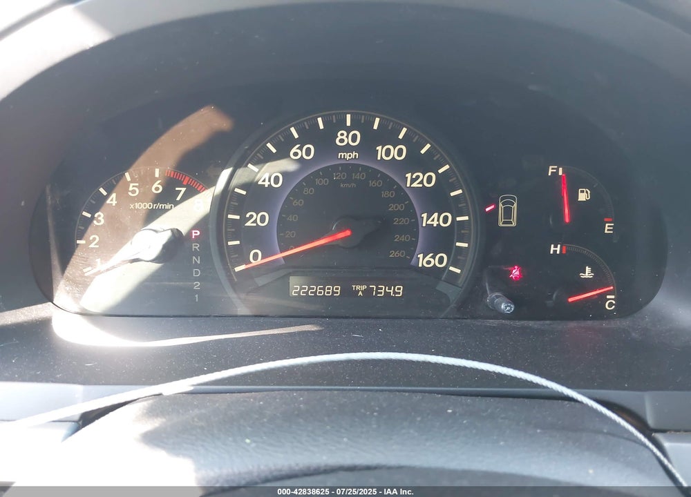 2005 HONDA ODYSSEY EX-L VIN: 5FNRL38625B412048
