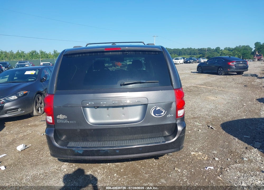 2016 DODGE GRAND CARAVAN VIN: 2C4RDGCG4GR383437