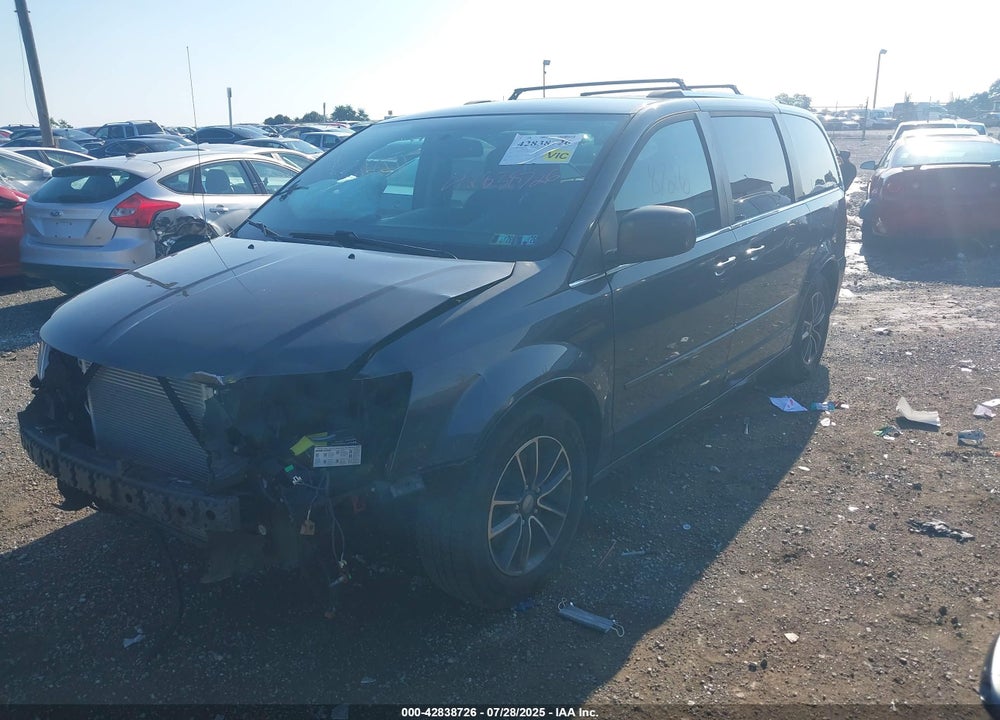 2016 DODGE GRAND CARAVAN VIN: 2C4RDGCG4GR383437