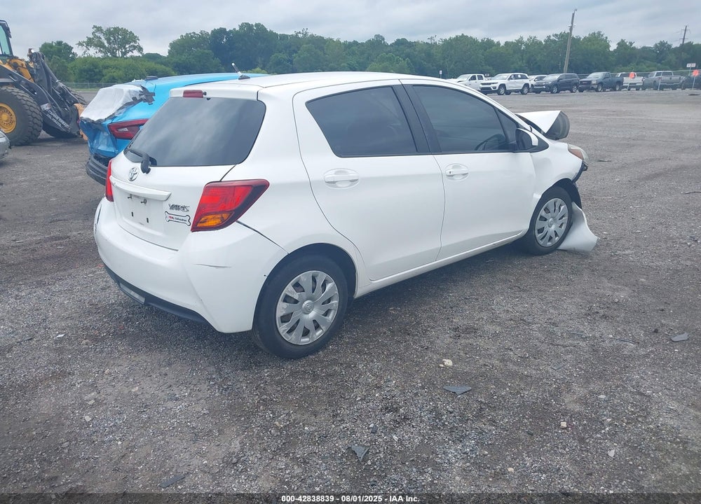 2016 TOYOTA YARIS VIN: VNKKTUD36GA062283
