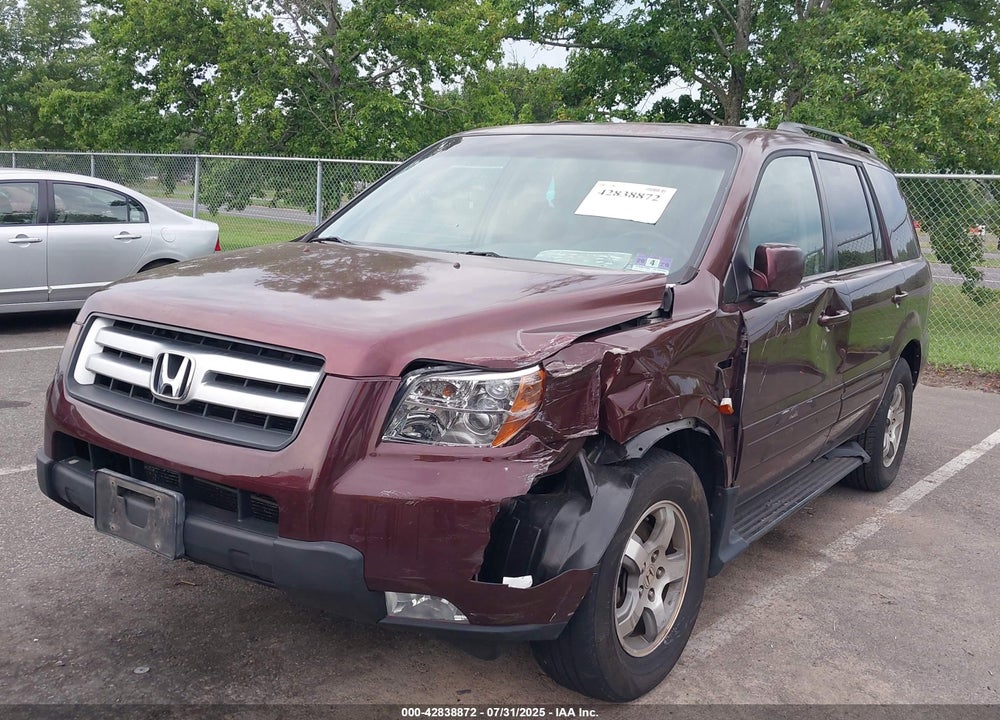2007 HONDA PILOT EX-L VIN: 2HKYF18737H534888