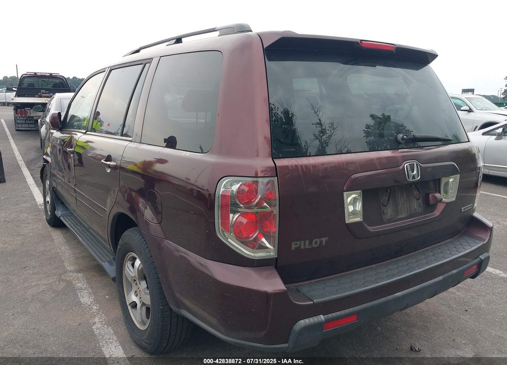 2007 HONDA PILOT EX-L VIN: 2HKYF18737H534888