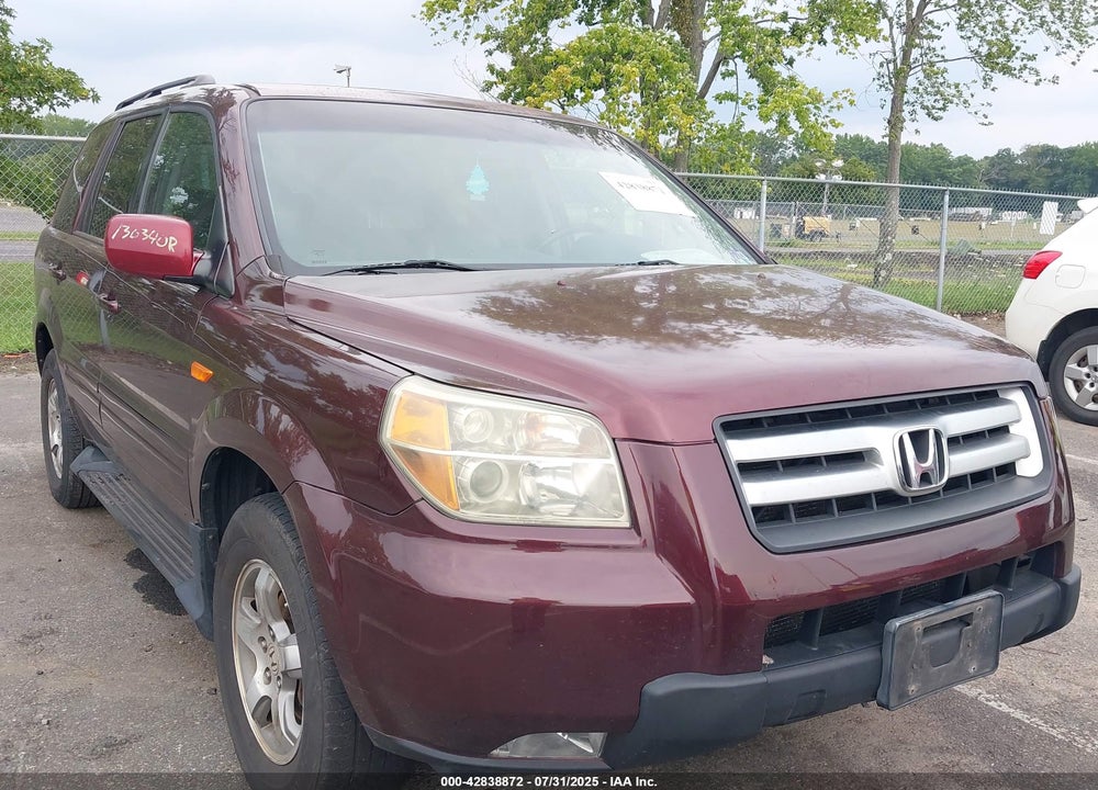2007 HONDA PILOT EX-L VIN: 2HKYF18737H534888
