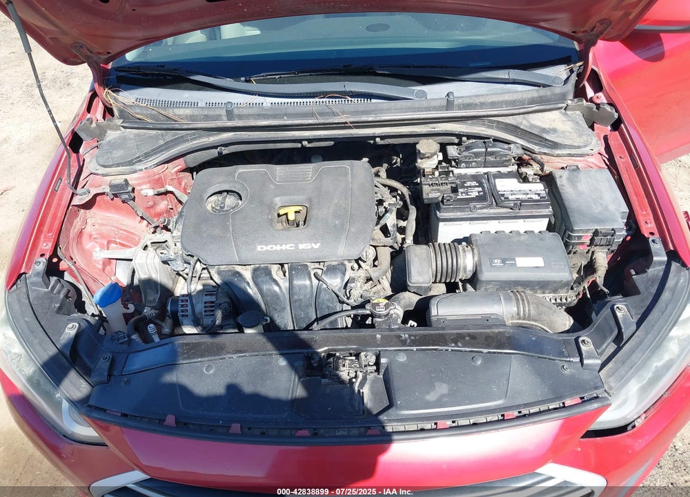 2017 HYUNDAI ELANTRA VIN: 5NPD74LF6HH145787
