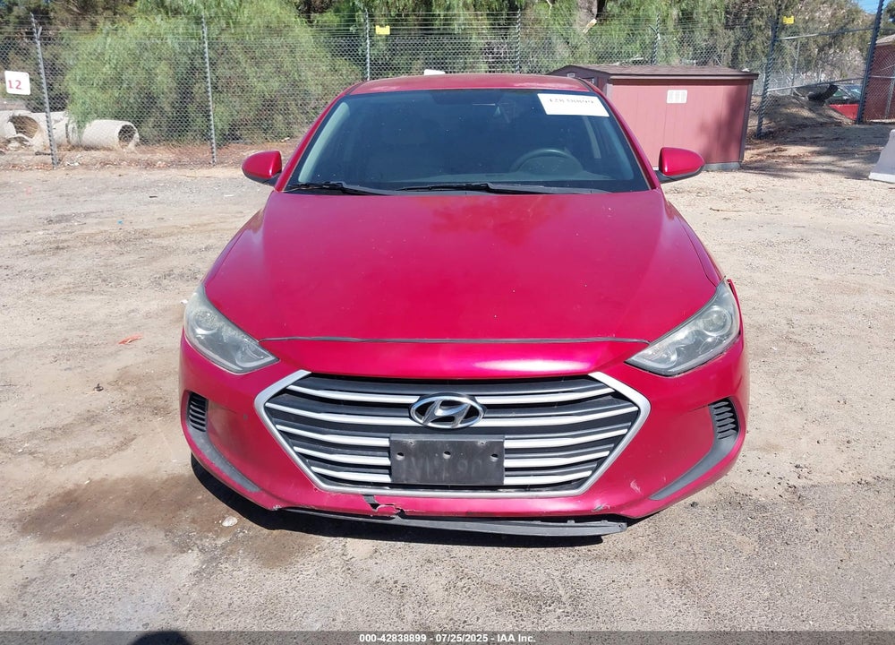 2017 HYUNDAI ELANTRA VIN: 5NPD74LF6HH145787