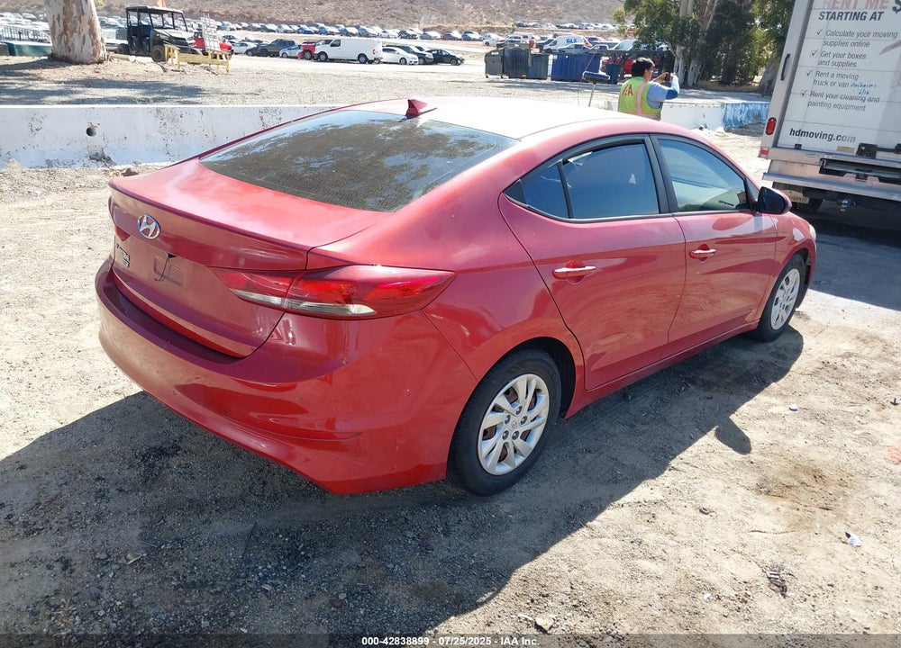 2017 HYUNDAI ELANTRA VIN: 5NPD74LF6HH145787