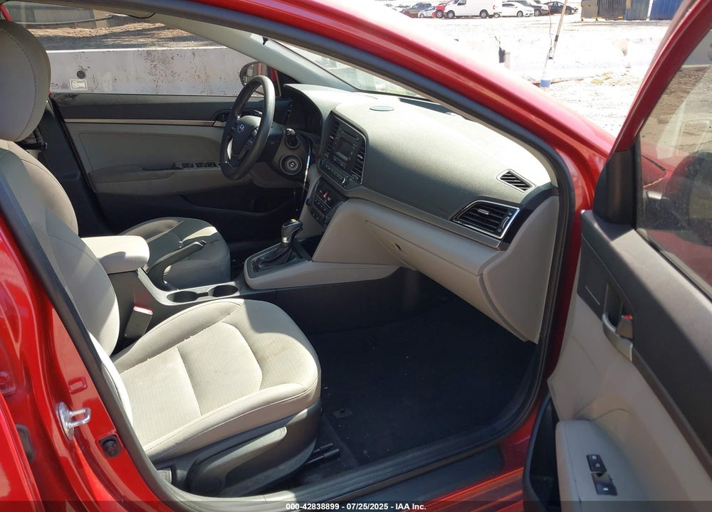 2017 HYUNDAI ELANTRA VIN: 5NPD74LF6HH145787