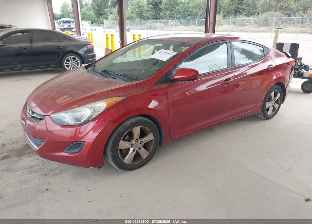 2013 HYUNDAI ELANTRA VIN: 5NPDH4AE6DH342539