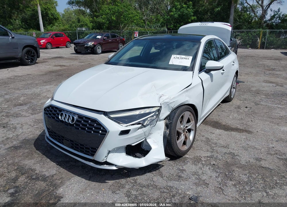 2023 AUDI A3 PREMIUM 40 TFSI FRONT-WHEEL DRIVE S TRONIC VIN: WAUAUDGYXPA143129