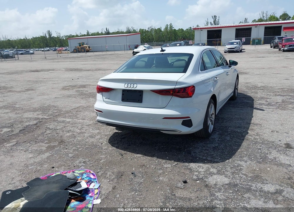 2023 AUDI A3 PREMIUM 40 TFSI FRONT-WHEEL DRIVE S TRONIC VIN: WAUAUDGYXPA143129