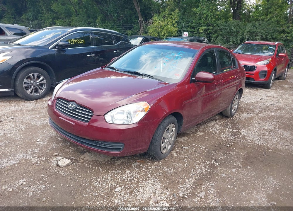 2010 HYUNDAI ACCENT VIN: KMHCN4AC6AU431849