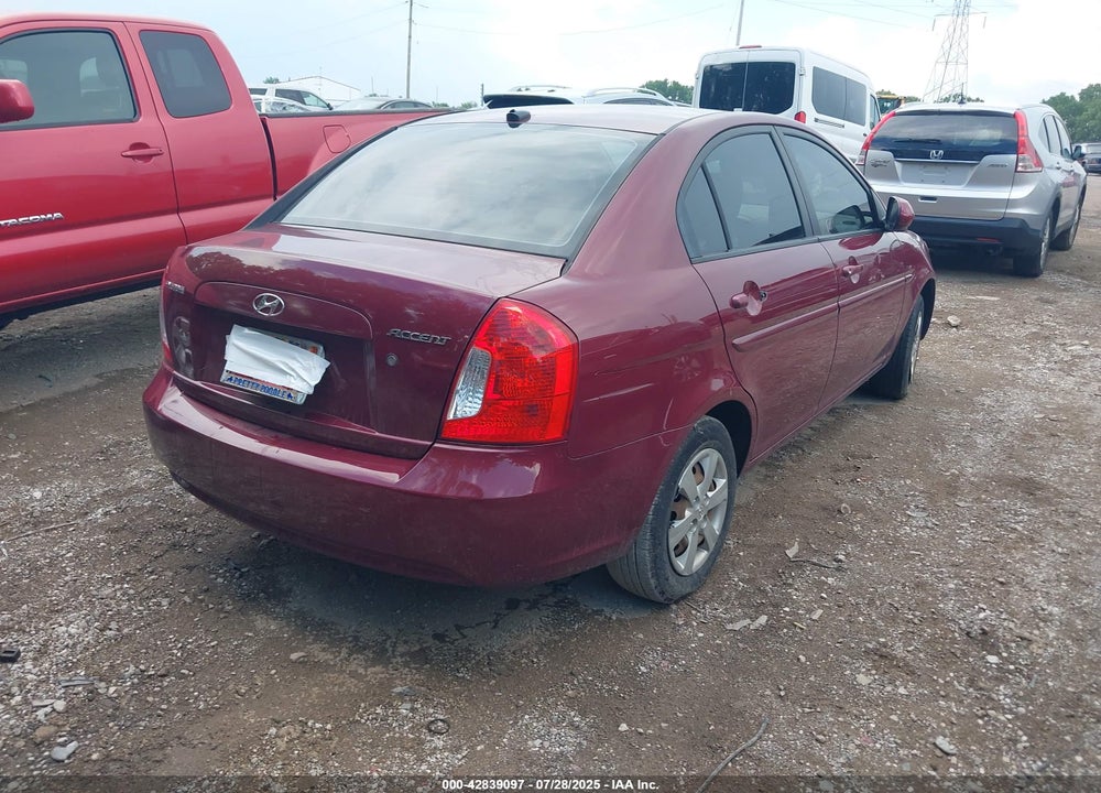 2010 HYUNDAI ACCENT VIN: KMHCN4AC6AU431849