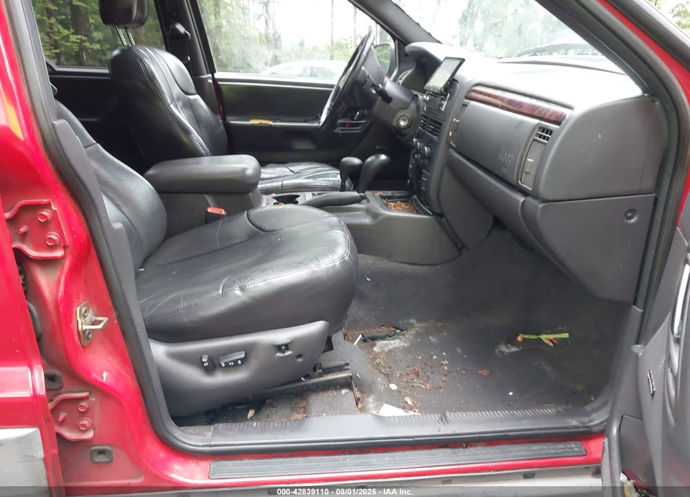 2000 JEEP GRAND CHEROKEE LAREDO VIN: 1J4GW48S7YC409319