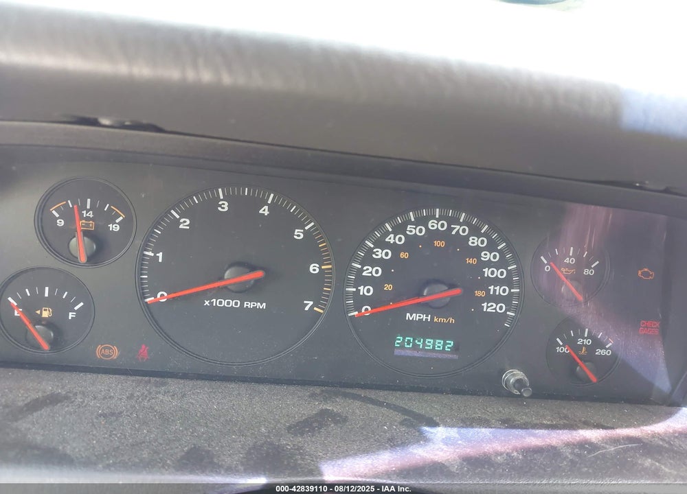 2000 JEEP GRAND CHEROKEE LAREDO VIN: 1J4GW48S7YC409319