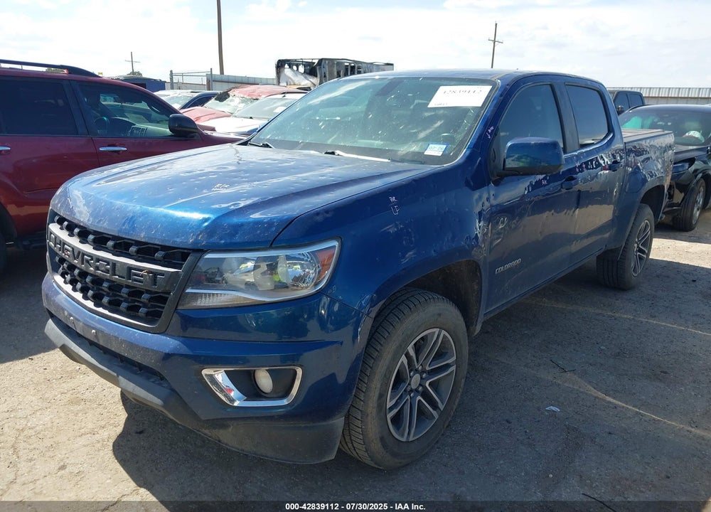 2019 CHEVROLET COLORADO VIN: 1GCGTCEN2K1121458
