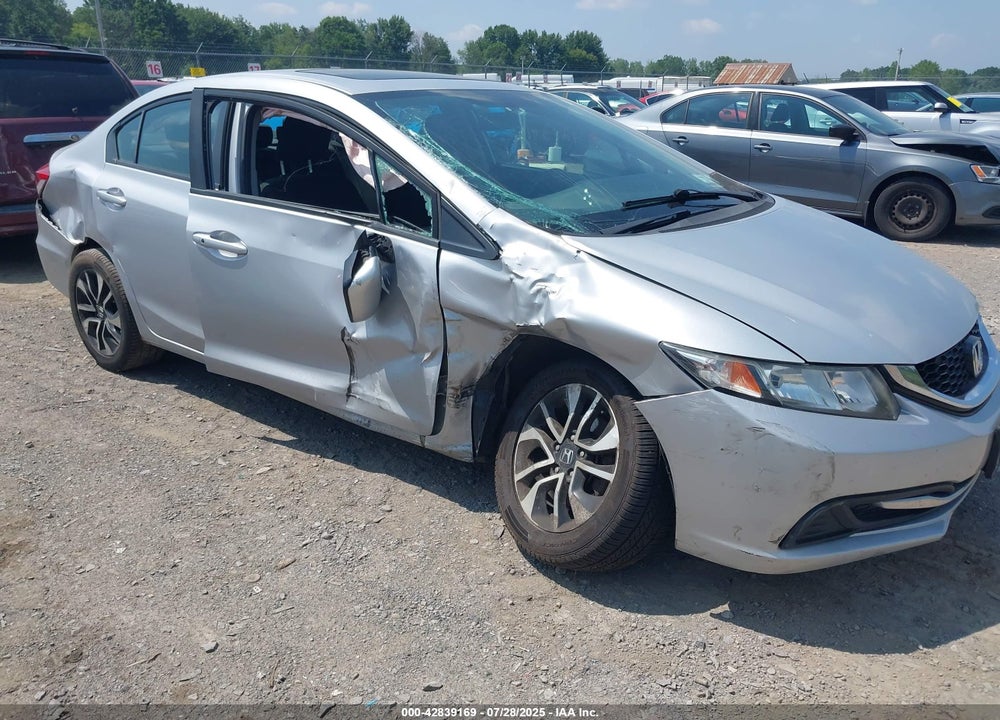 2015 HONDA CIVIC EX VIN: 2HGFB2F86FH508346
