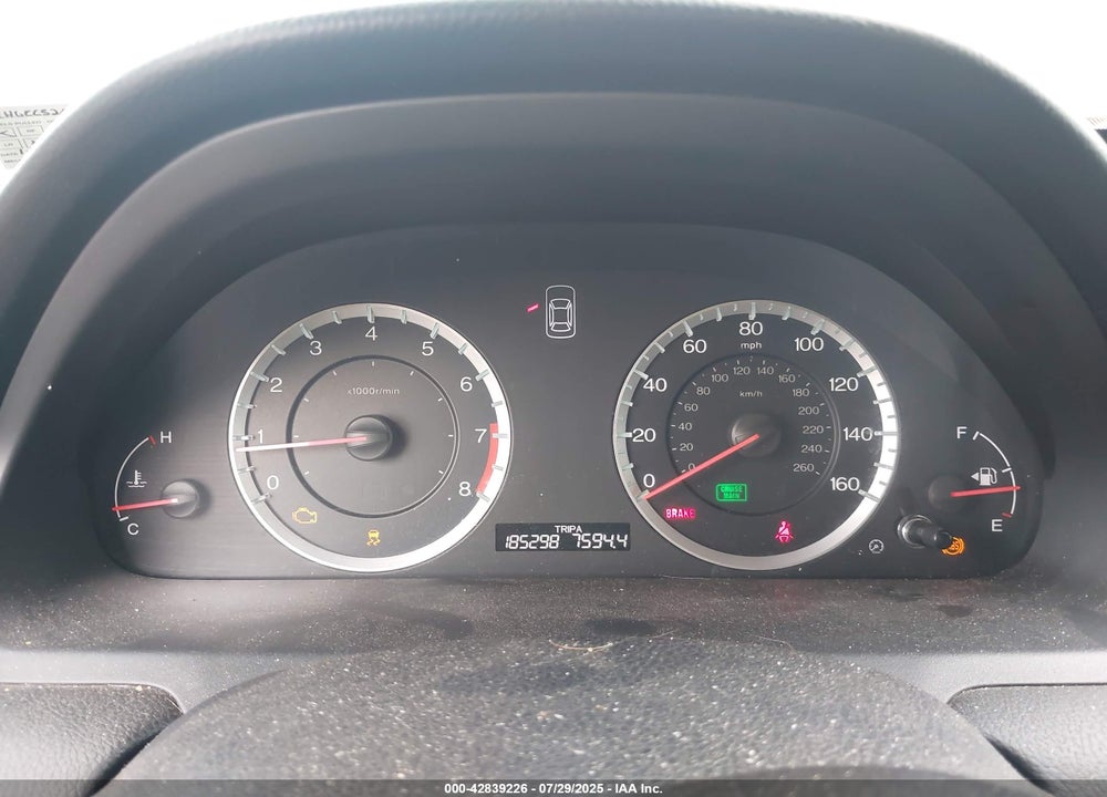 2011 HONDA ACCORD VIN: 1HGCS2A8XBA004241