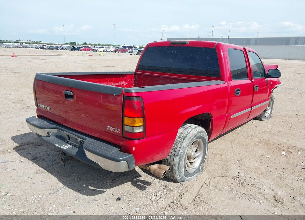 2004 GMC SIERRA 1500 VIN: 2GTEC13T941356188