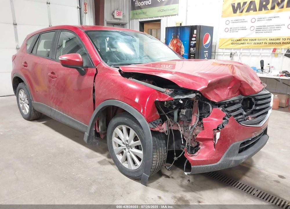 2016 MAZDA CX-5 SPORT VIN: JM3KE4BY1G0618658
