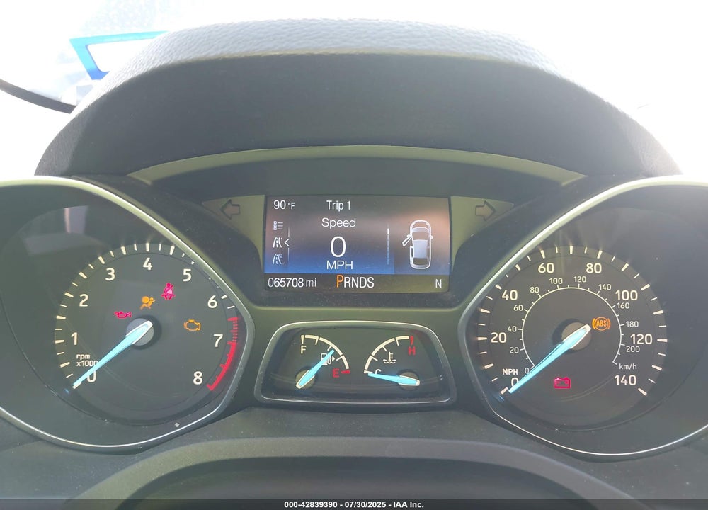 2017 FORD ESCAPE SE VIN: 1FMCU0G97HUC14568
