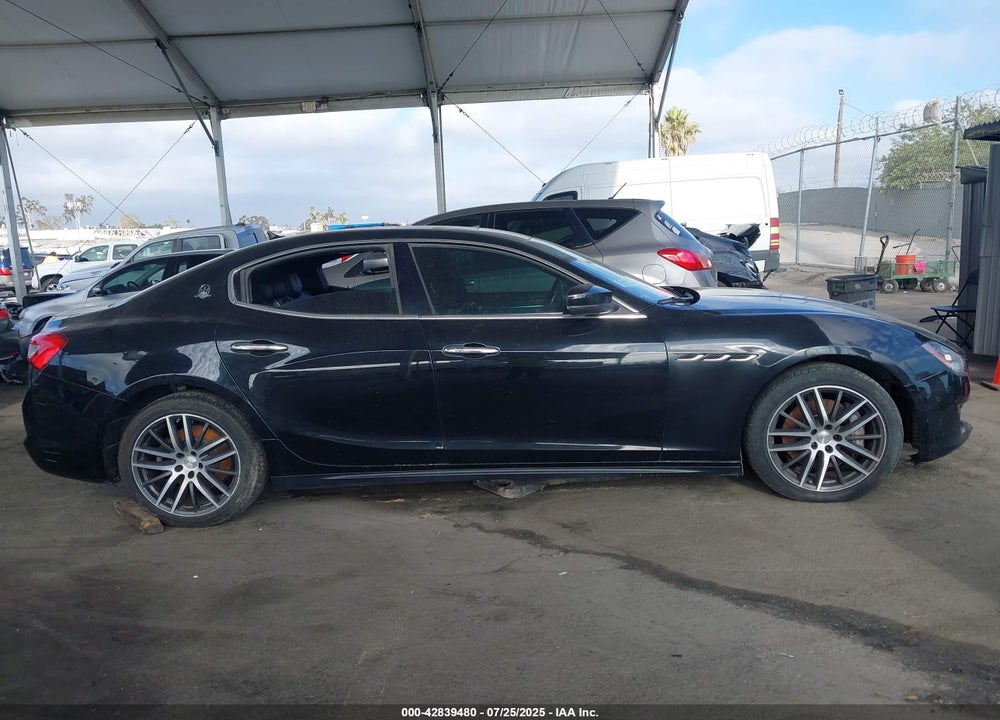 2018 MASERATI GHIBLI VIN: ZAM57XSA4J1295224