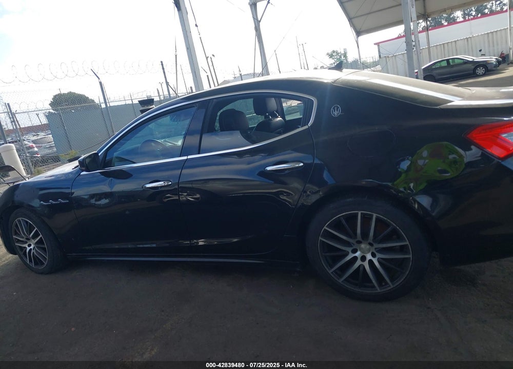 2018 MASERATI GHIBLI VIN: ZAM57XSA4J1295224