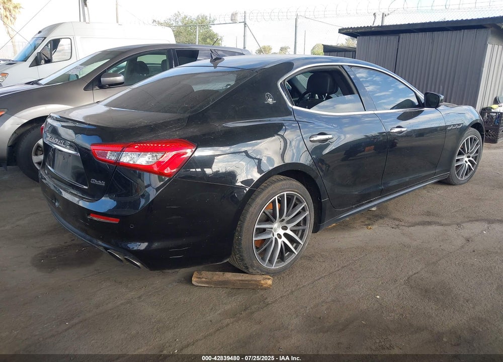 2018 MASERATI GHIBLI VIN: ZAM57XSA4J1295224