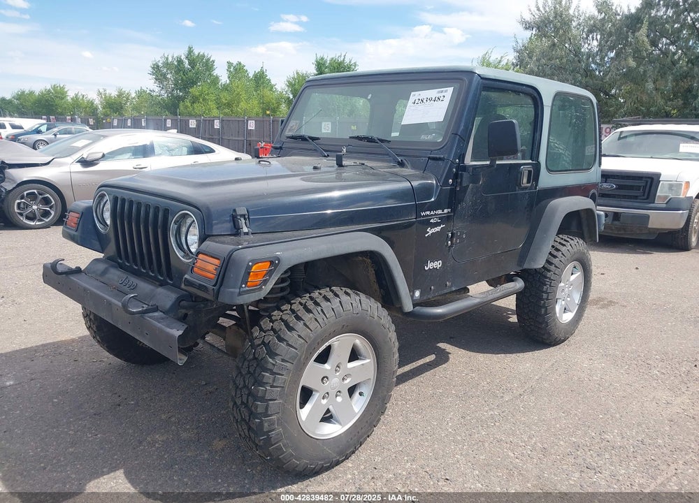 1999 JEEP WRANGLER / VIN: 1J4FY19S0XP494224