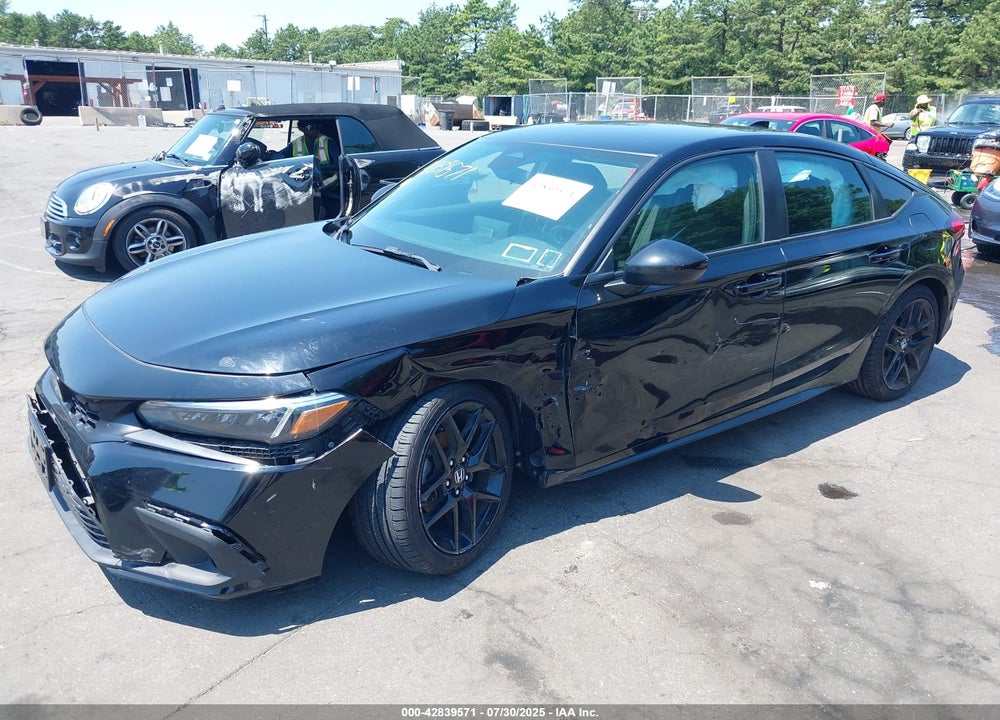 2022 HONDA CIVIC VIN: 19XFL2H83NE002427