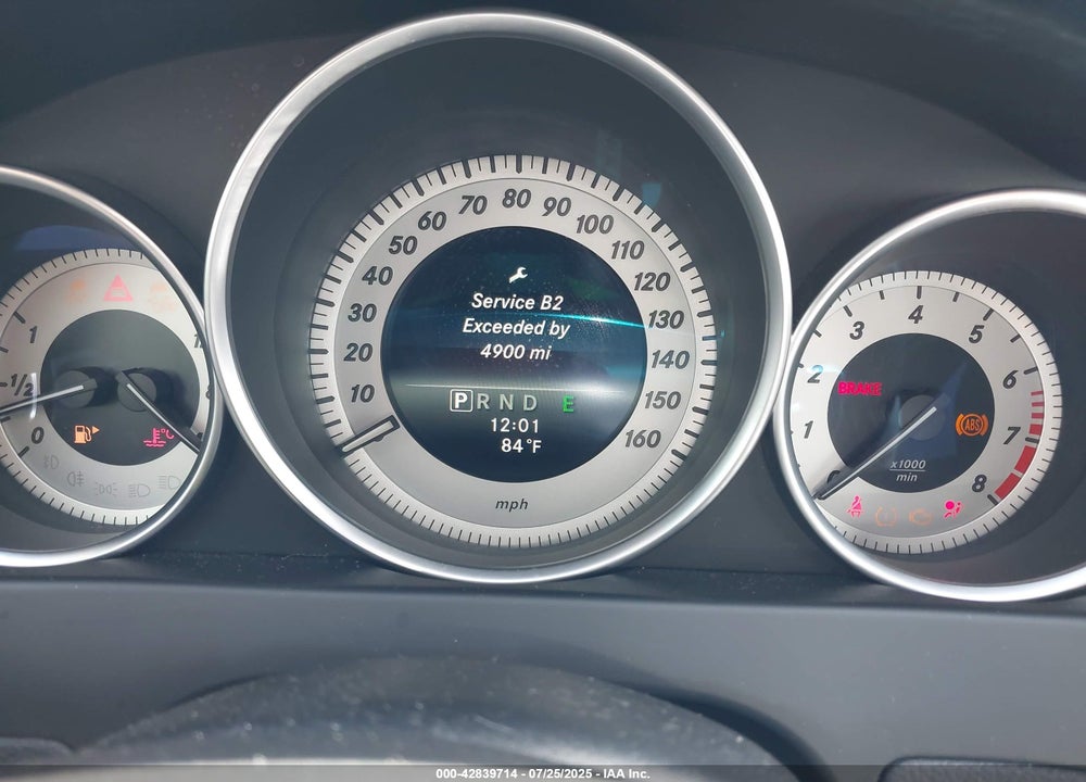 2014 MERCEDES-BENZ C CLASS VIN: WDDGJ4HB7EG278441