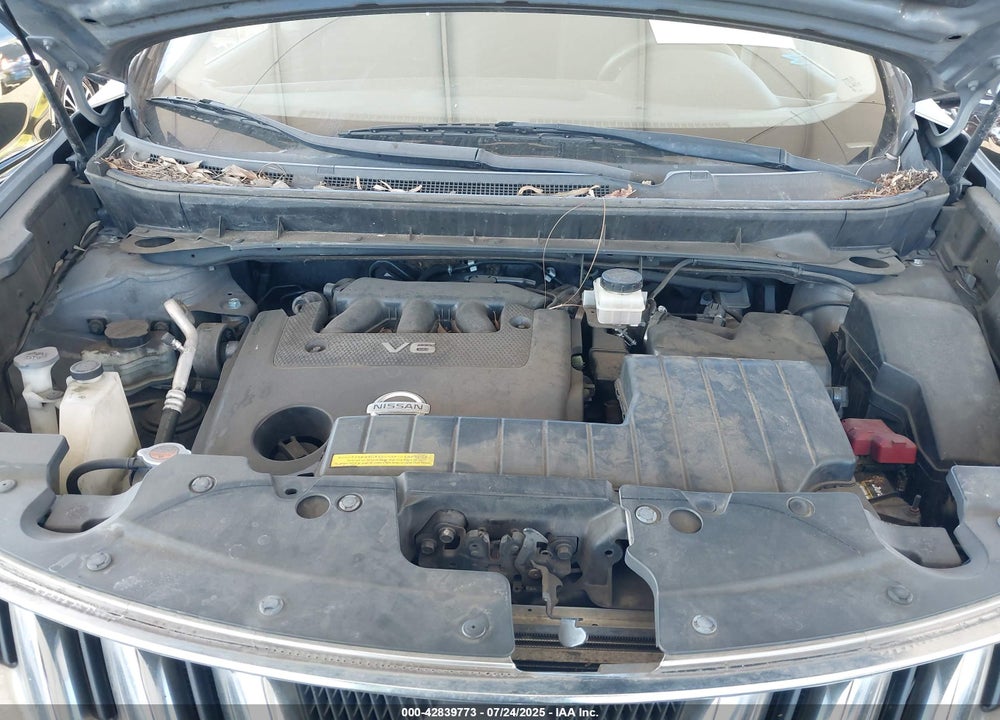 2010 NISSAN MURANO VIN: JN8AZ1MW7AW135865