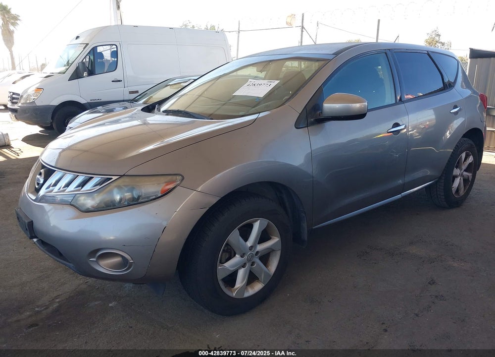 2010 NISSAN MURANO VIN: JN8AZ1MW7AW135865