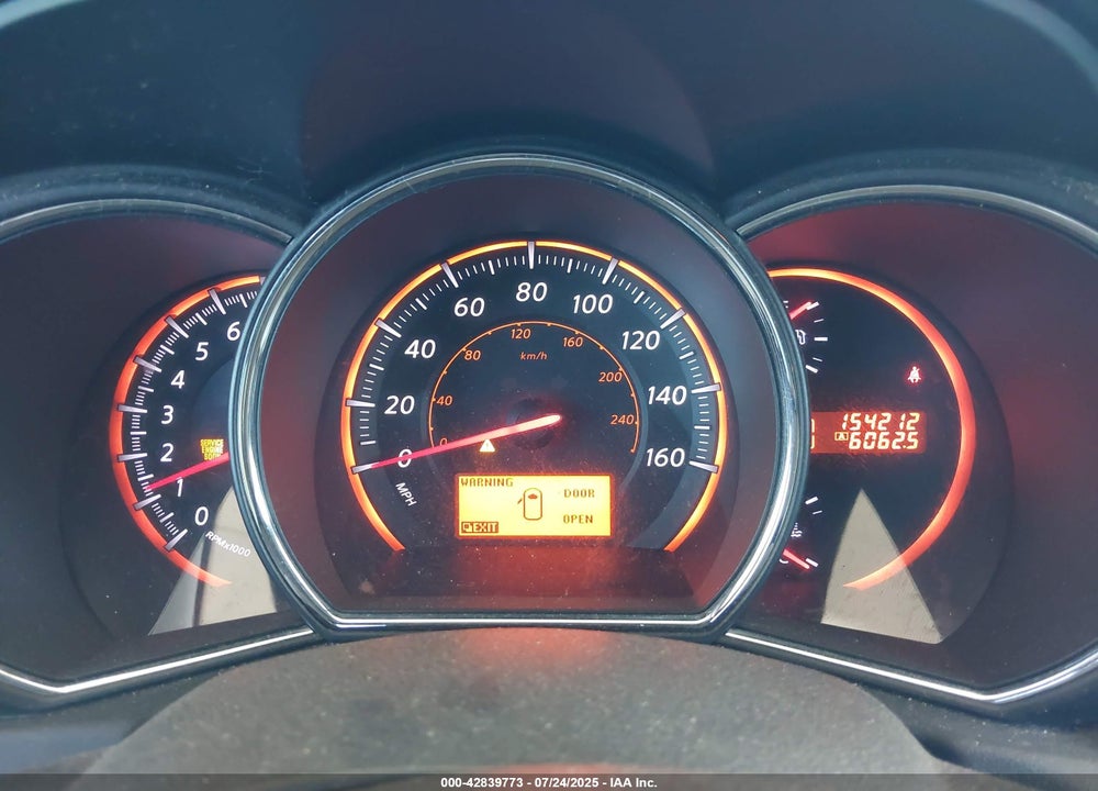 2010 NISSAN MURANO VIN: JN8AZ1MW7AW135865