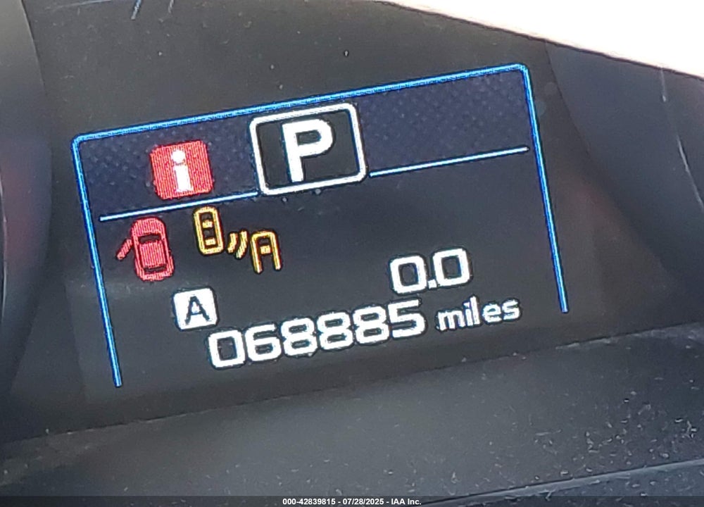 2019 SUBARU OUTBACK 2.5I PREMIUM VIN: 4S4BSAFC0K3345861