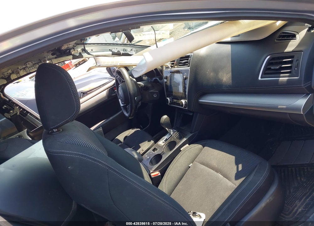2019 SUBARU OUTBACK 2.5I PREMIUM VIN: 4S4BSAFC0K3345861