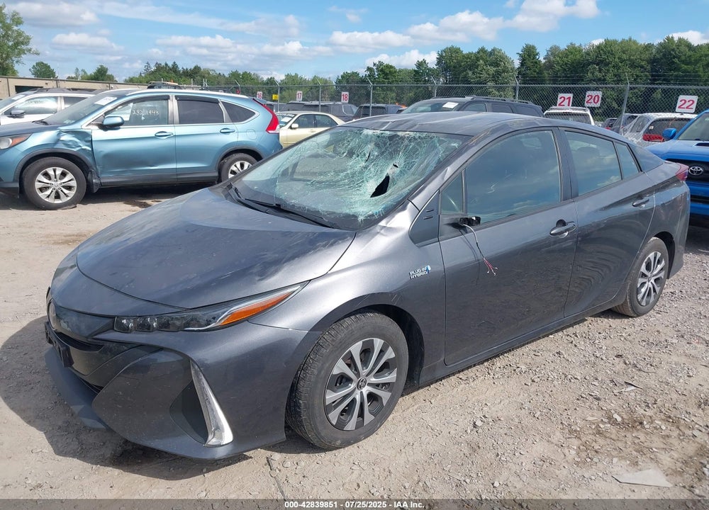 2021 TOYOTA PRIUS PRIME VIN: JTDKAMFP8M3181581