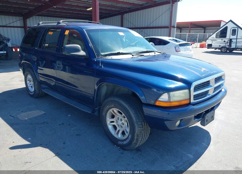 2002 DODGE DURANGO SLT PLUS VIN: 1B4HS58N82F175927