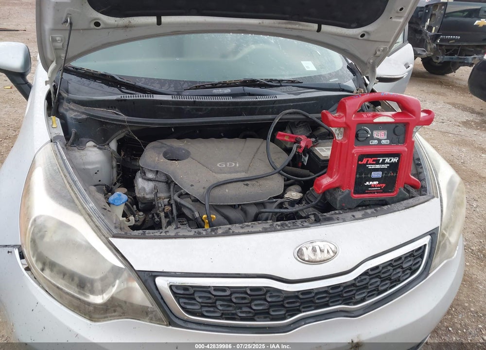 2013 KIA RIO VIN: KNADN4A37D6227057
