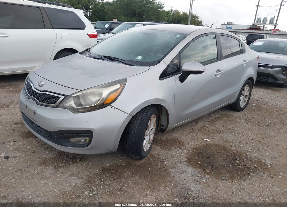 2013 KIA RIO VIN: KNADN4A37D6227057