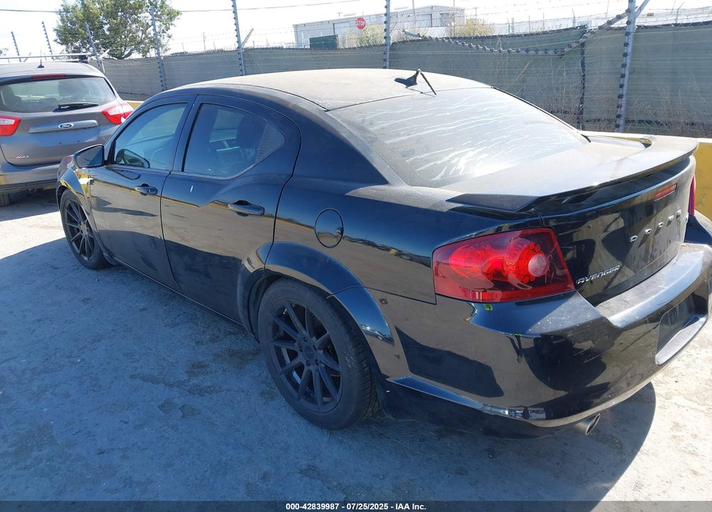 2013 DODGE AVENGER VIN: 1C3CDZBGXDN742175