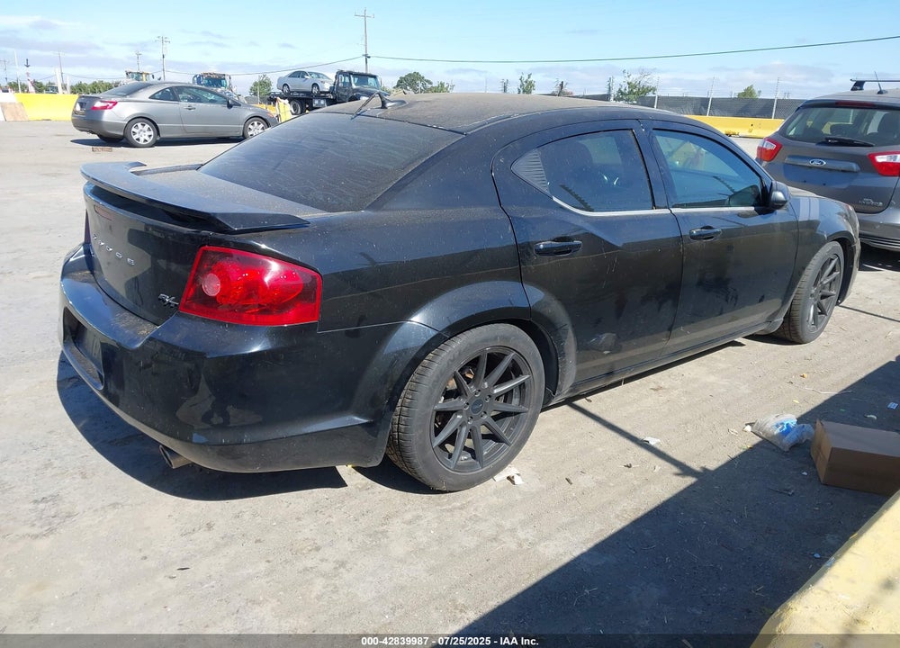 2013 DODGE AVENGER VIN: 1C3CDZBGXDN742175