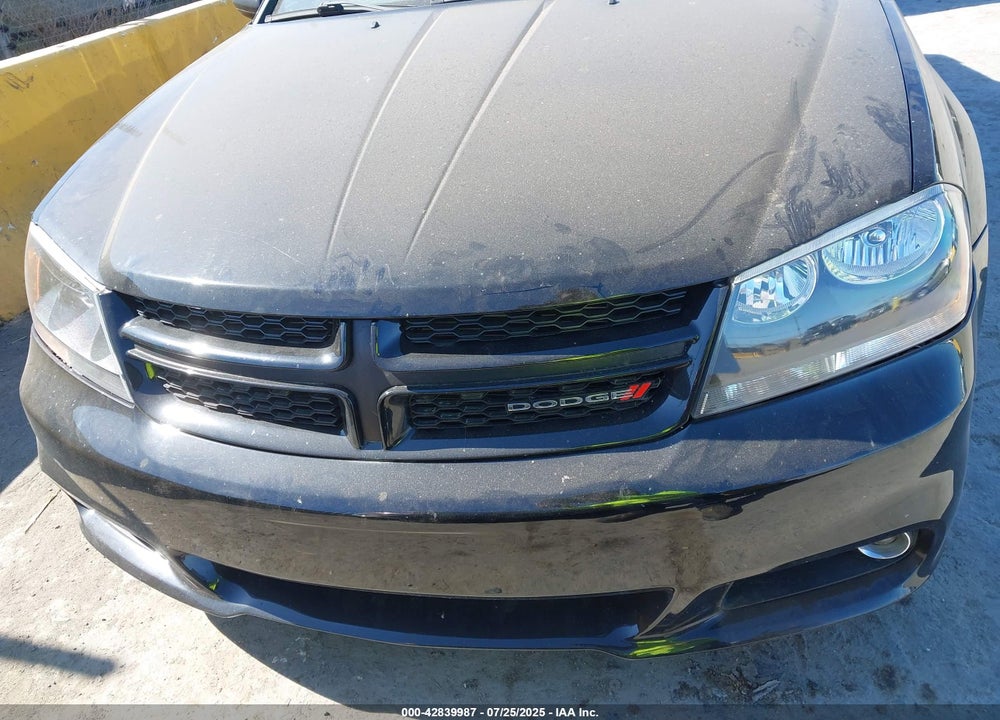 2013 DODGE AVENGER VIN: 1C3CDZBGXDN742175