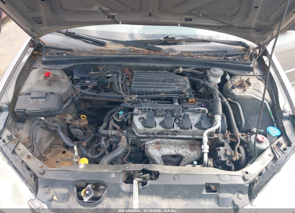 2005 HONDA CIVIC VIN: 2HGES16535H596301