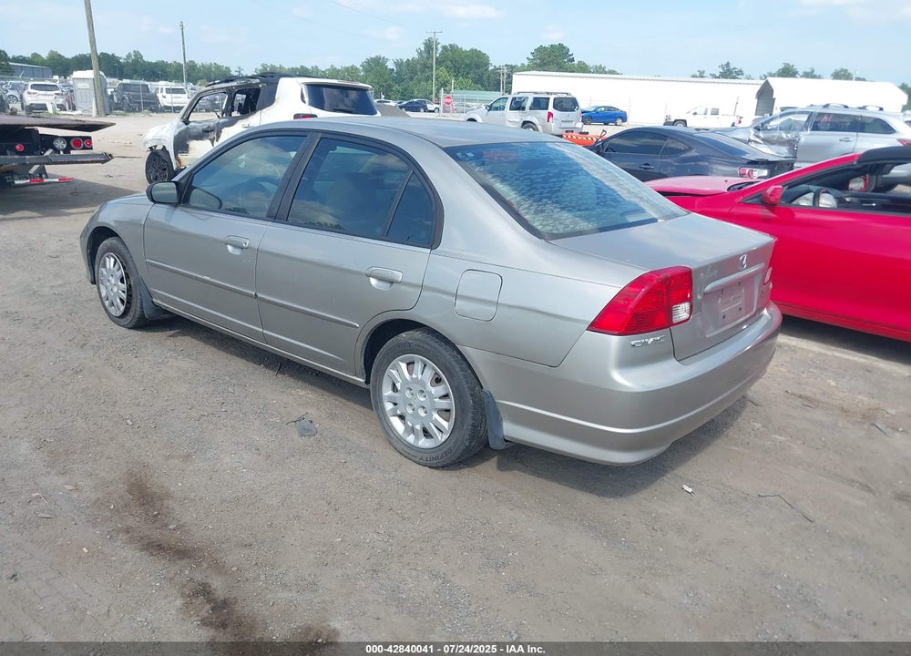 2005 HONDA CIVIC VIN: 2HGES16535H596301