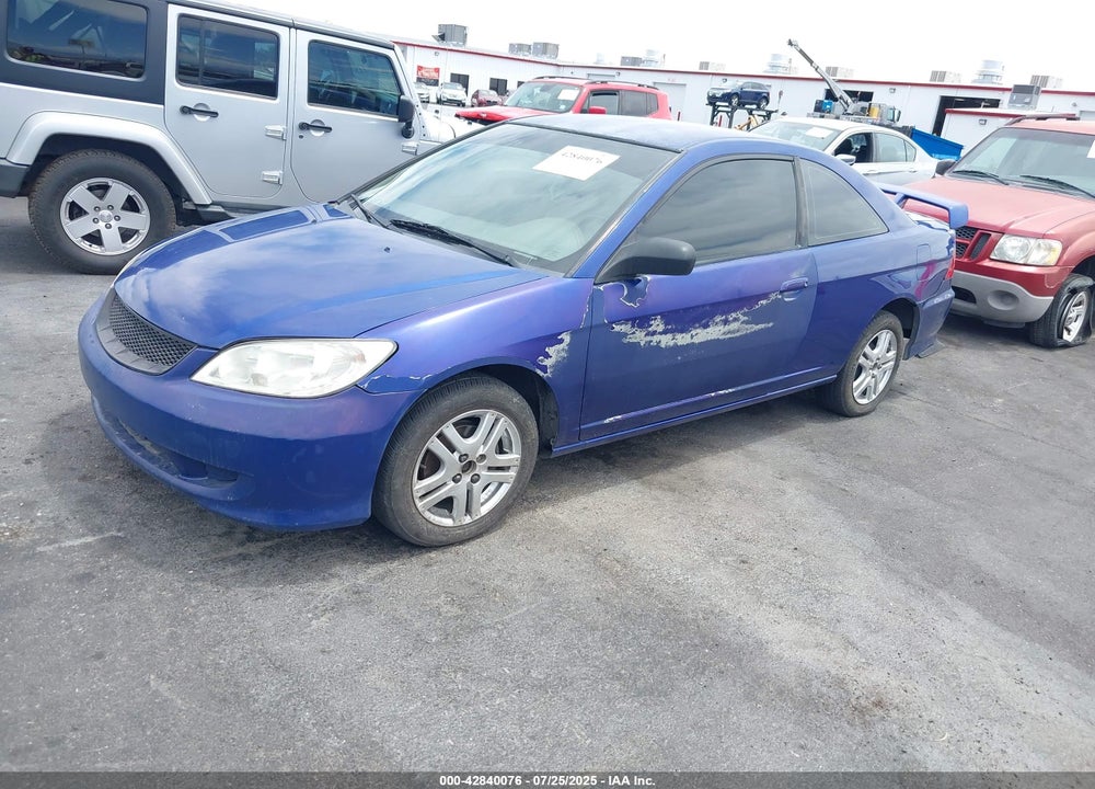 2004 HONDA CIVIC VIN: 1HGEM22594L021840