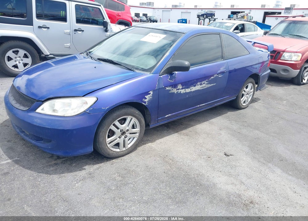 2004 HONDA CIVIC VIN: 1HGEM22594L021840